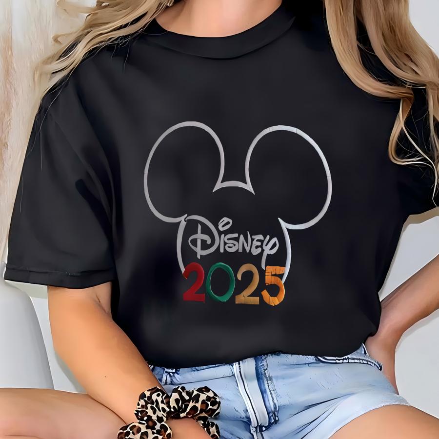 Personalized 2025 Sweatshirt For Kids,   Ears Shirt, Land Family Sweatshirt, Trip Shirt T-shirt