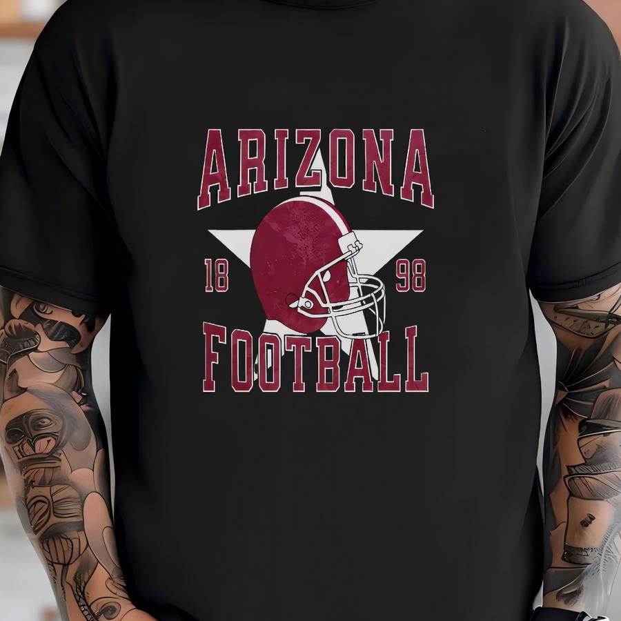 Vintage Style Arizona Football Png T-shirt