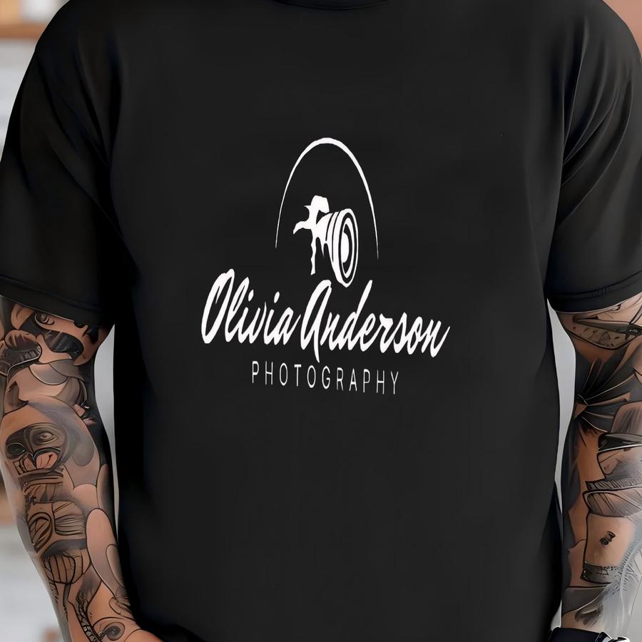 Custom Photographer Sweatshirt, Personalized Photography Studio Merch T-shirt