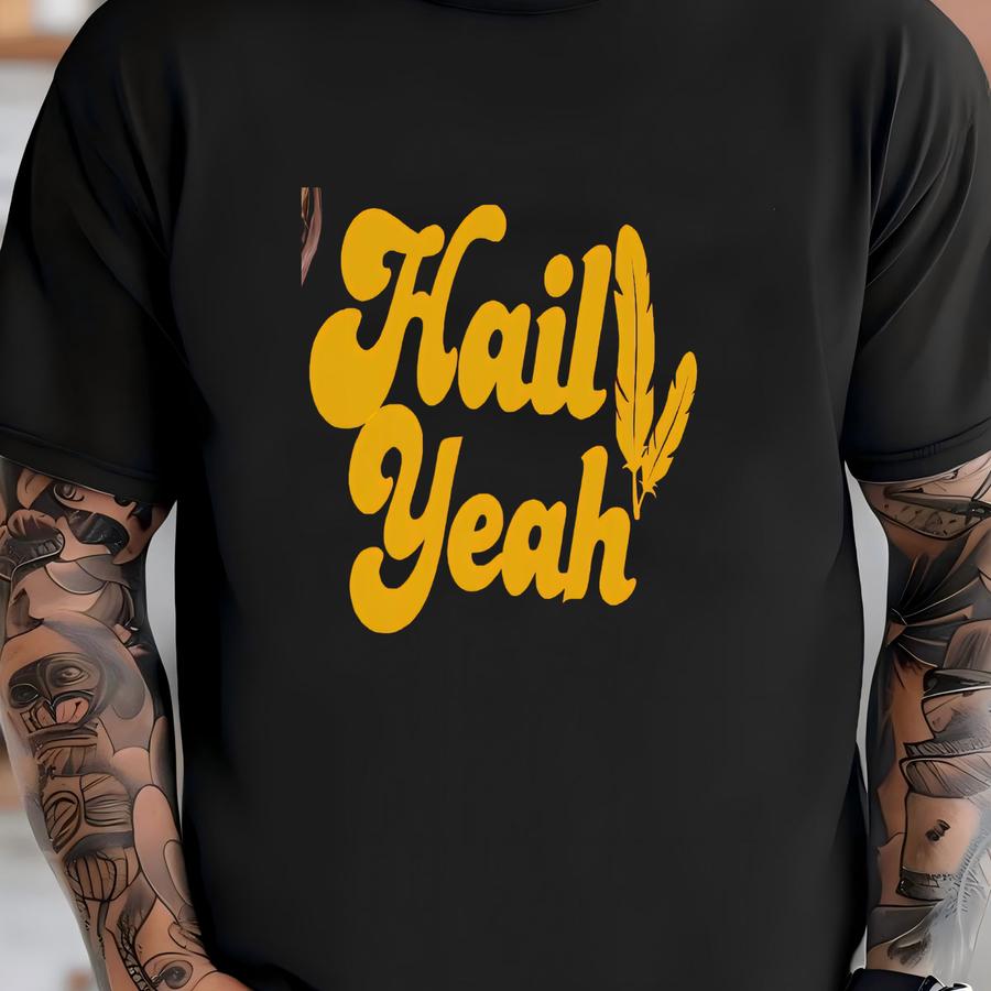 Distressed Washington Football Unisex Apparel, Mens Womens Hoodies/crewneck Sweatshirts/hoodies, Gift Sports Fan, Gameday Gear, Hail Yeah T-shirt