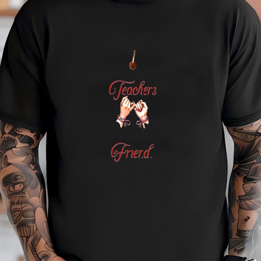 Custom Teacher Friends Ornament, Ceramic Teacher Coworker Ornament Gift, Gift For Teacher Friend, Gift For Teacher Coworker T-shirt