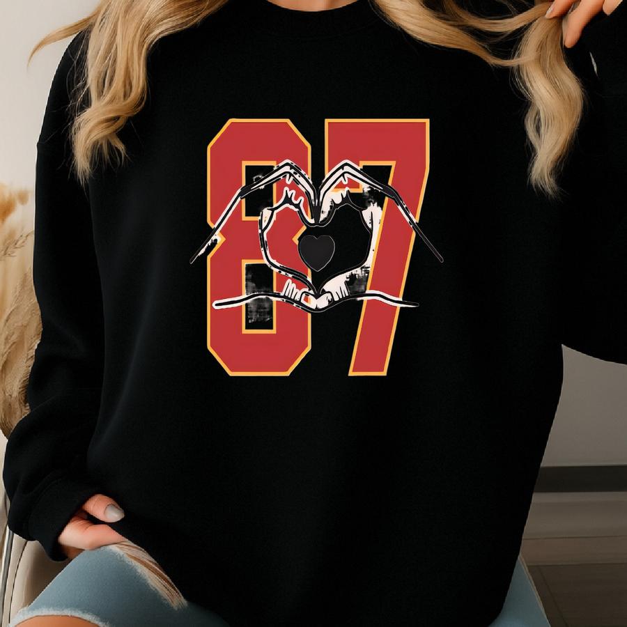 Toddler Kansas City Sweatshirt, Kids 87 Sweatshirt, Youth Kansas City Football Shirt, Kansas City Gift, Youth Kansas City Shirt, Kc Football Sweatshirt
