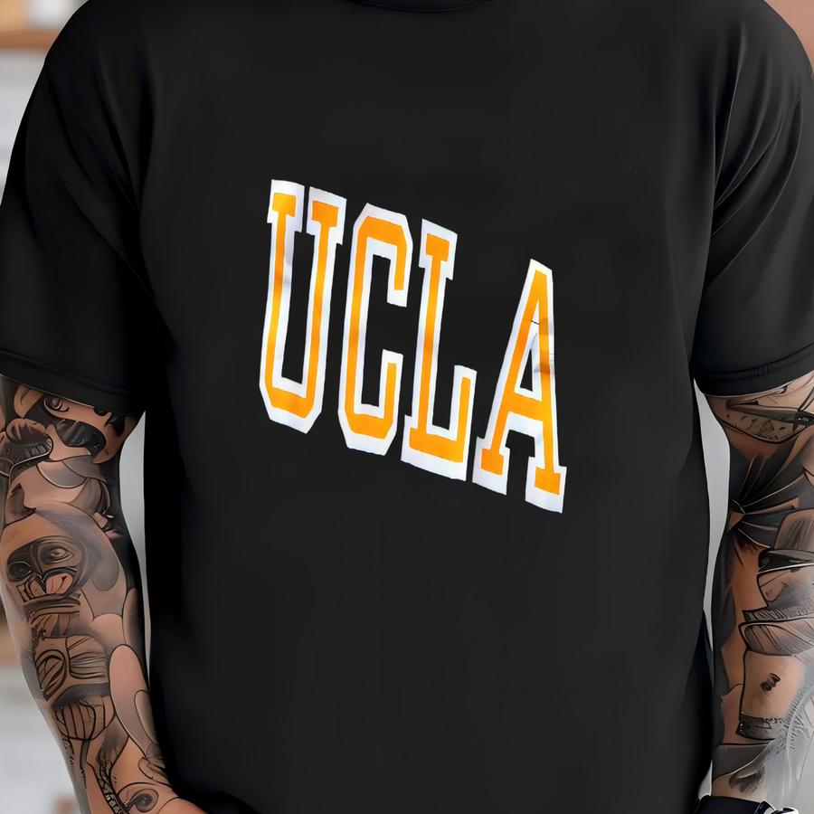 Vintage 90’s Ucla Bruins University Custom Crop Style Crewneck Sweatshirt T-shirt