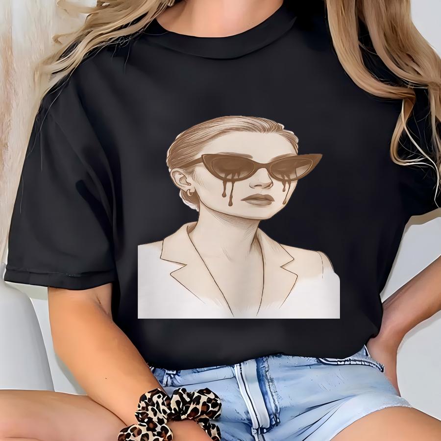 Crying In Public Sweatshirt | Mental Health Graphic Fashion Top | Editorial Style Gift T-shirt