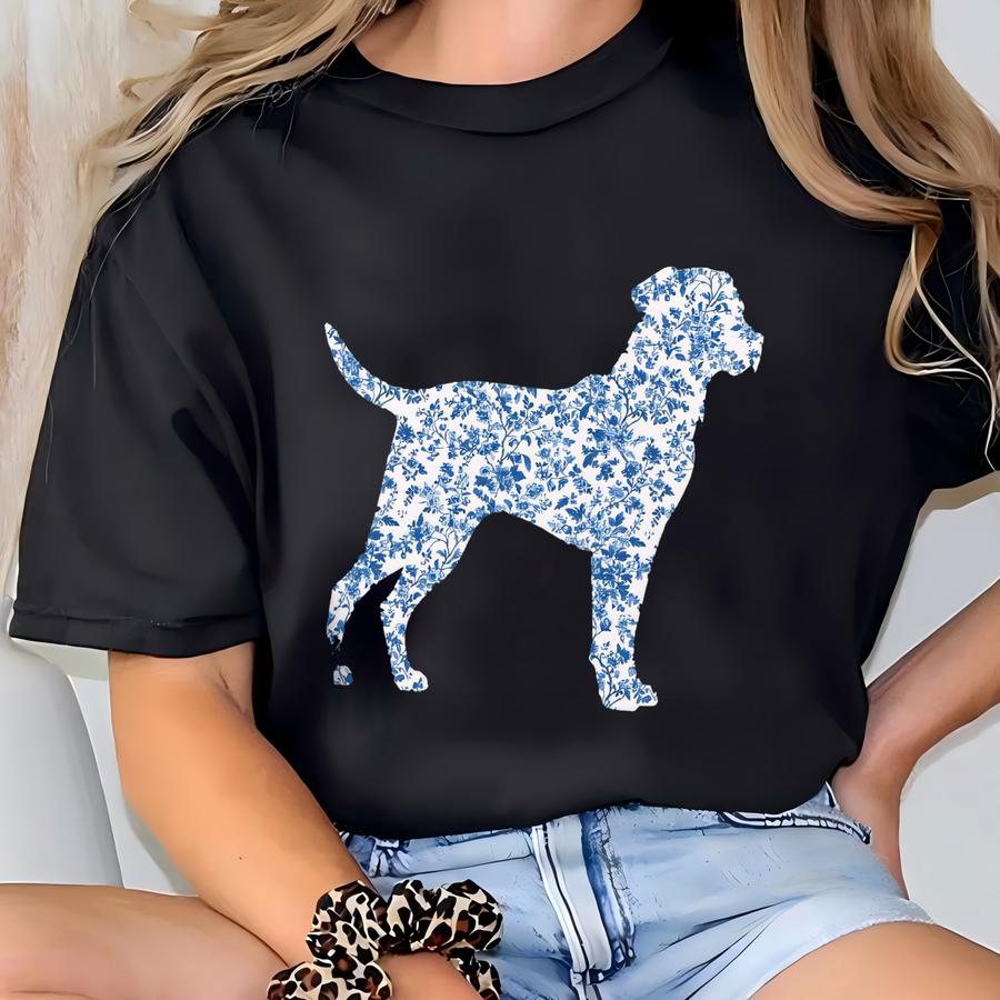 ® Toile Floral Labrador Retriever Sweatshirt, Lab Dog Mom Gifts, Cute Labrador Mom Gift, Labrador Retriever Mama Sweatshirt T-shirt