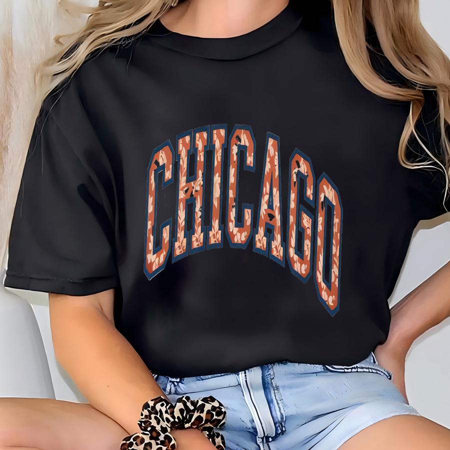 Chicago Football Hoodie, Chicago Football Fan Gifts, Chicago Football Game Day, Chicago Shirt T-shirt