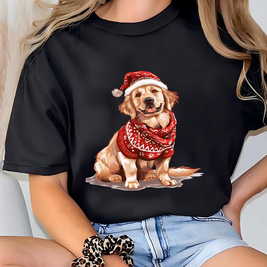 Christmas Dog Sweatshirt: Dog Owner Xmas Shirt T-shirt