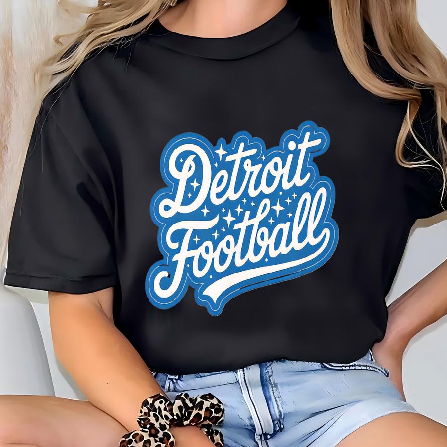 Detroit Football Vintage Style Hoodie, Detroit Football Tee, Detroit Football Shirt,detroit Sweater,sunday Football T-shirt