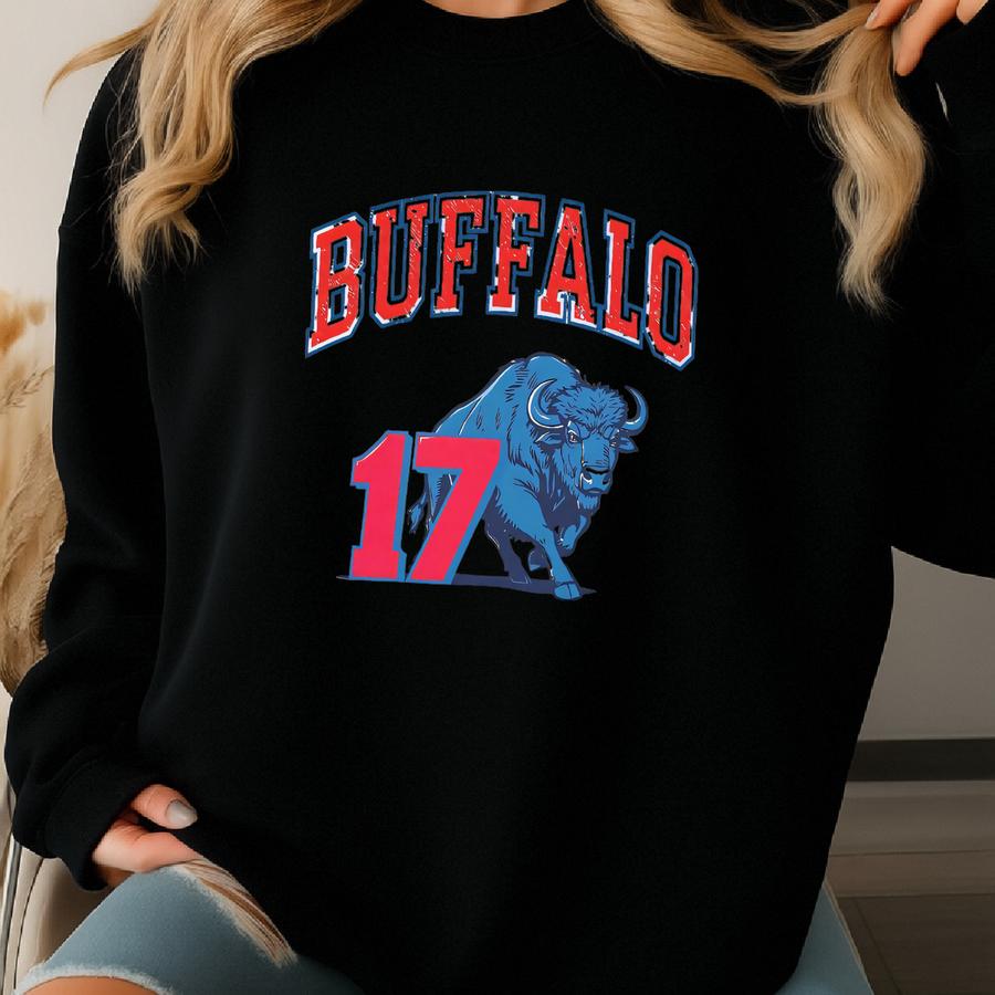 Retro Buffalo Football Sweatshirt, 90s Vintage Crewneck, Buffalo Fan Shirt, Retro Football Gameday Sweatshirt, Tailgate Sport Graphic Outfit Sweatshirt