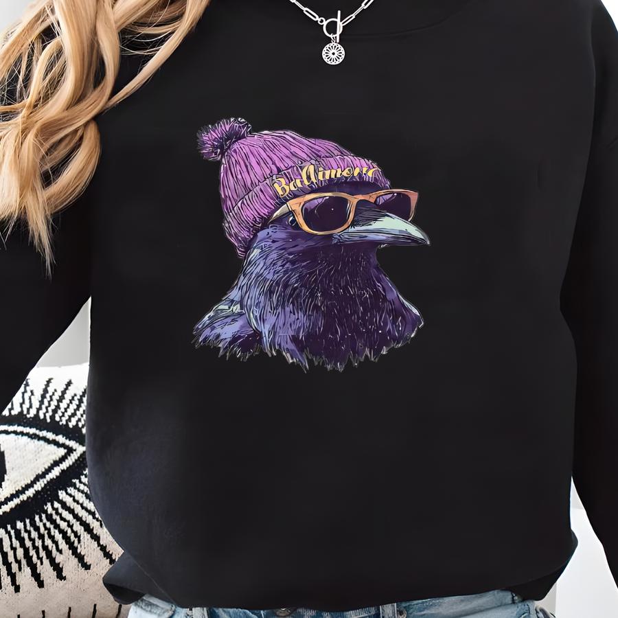 Baltimore Football Sweatshirt Toddler - Baltimore Crewneck For Girls, Game Day Sweatshirt Kids, Sunday Football Crewneck Boys Sweatshirt