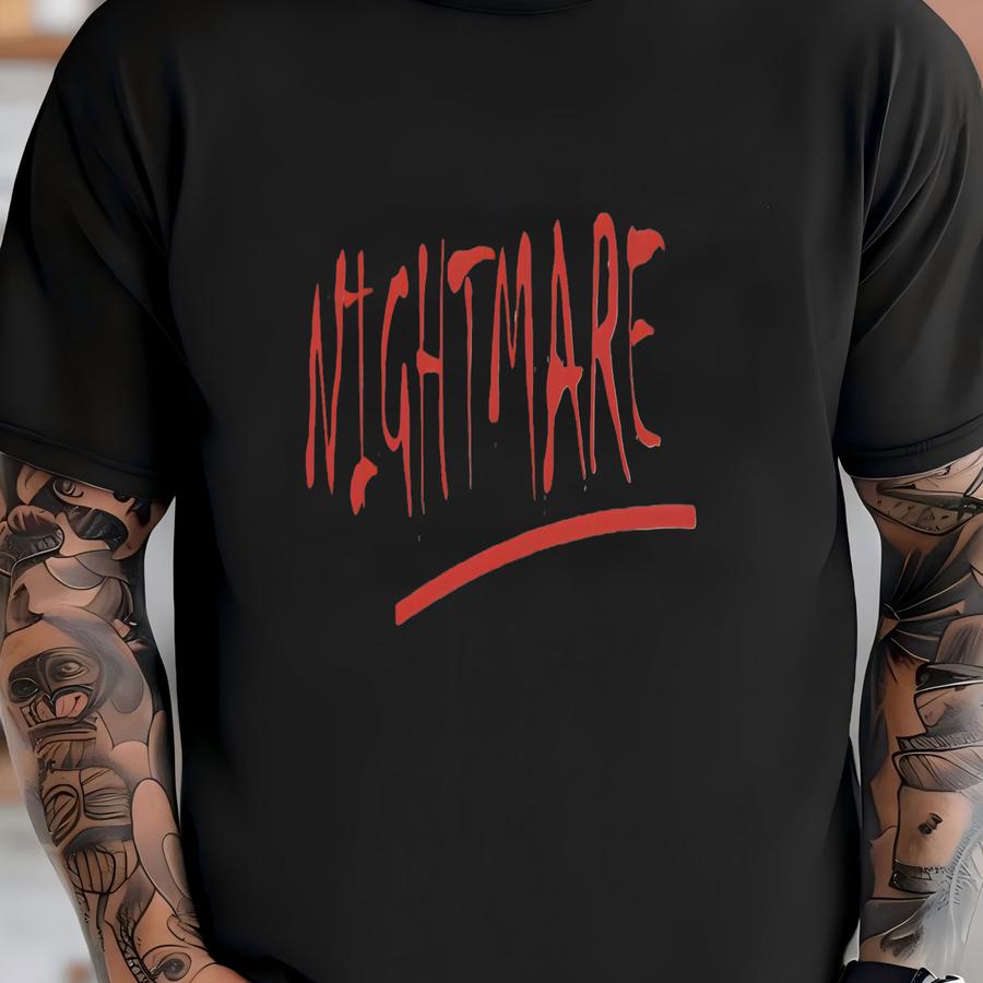 Retro Nightmare Christmas Sweatshirt, Halloween Minimalist Shirt, Land Halloween Hoodie, Family Matching Clothing T-shirt