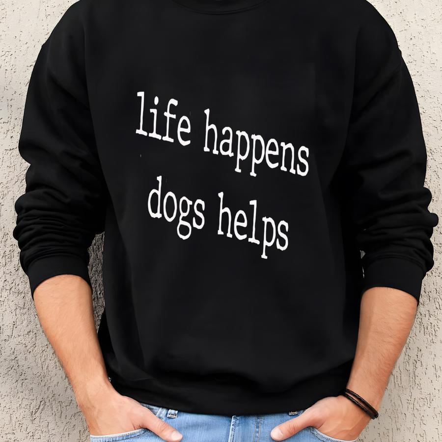 Dog T-shirt: Funny Puppy Lover Graphic Tee Sweatshirt