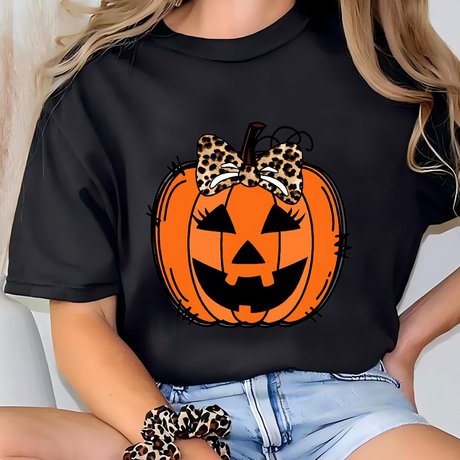 Coquette Halloween Sweatshirt: Retro Pumpkin Shirt T-shirt