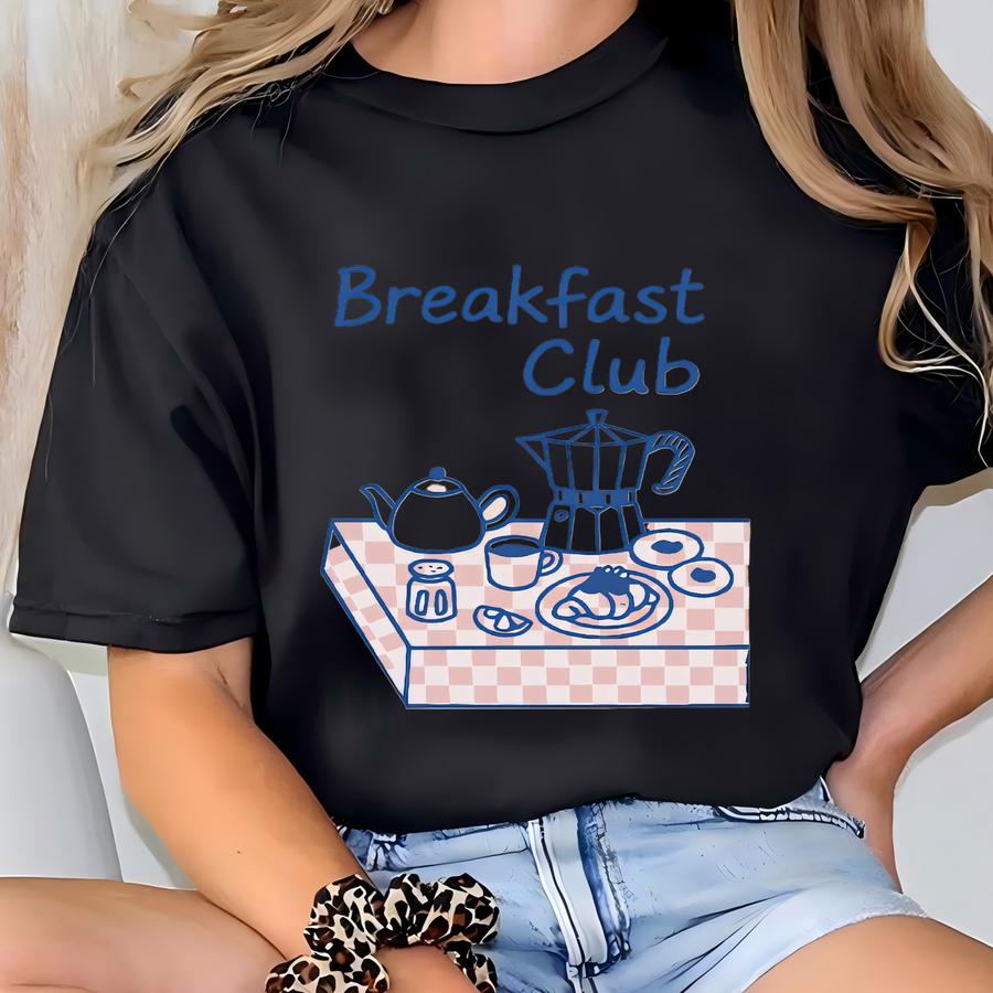 Breakfast Club Hoodie: Next Level Ringer Tee T-shirt