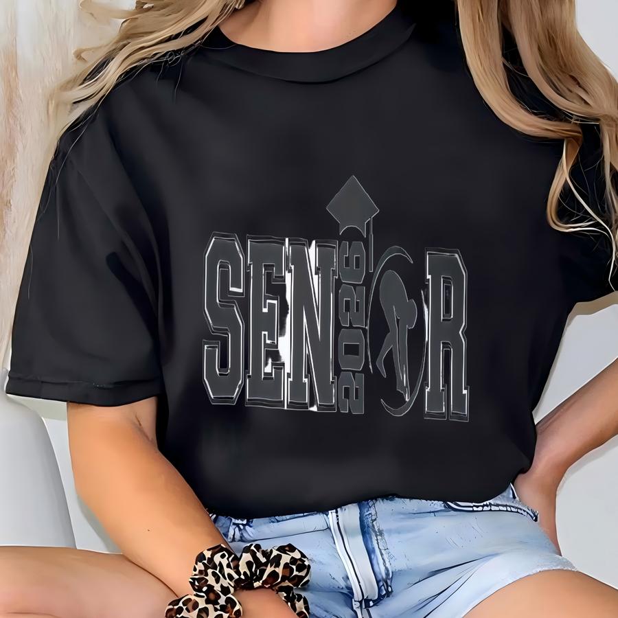 Senior Swim Shirt Custom Senior Swimming Team Hoodie Personalized Swim Team Tee Matching Senior Swim Night Team Gift 2026 T-shirt