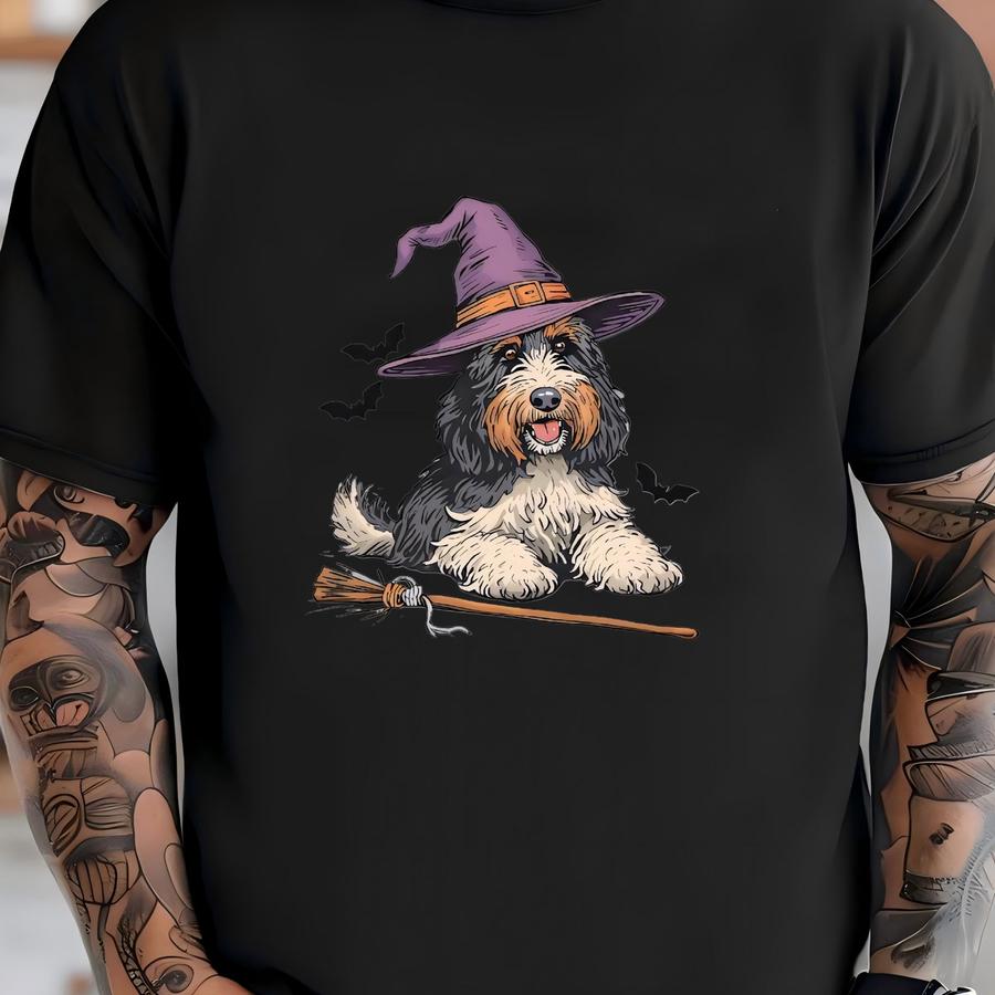 Bernedoodle Shirt Halloween Shirt Fall Shirt Halloween Sweatshirt Fall Sweatshirt Berne Doodle Sweatshirt Dog Crewneck Sweatshirt Dog Tee T-shirt