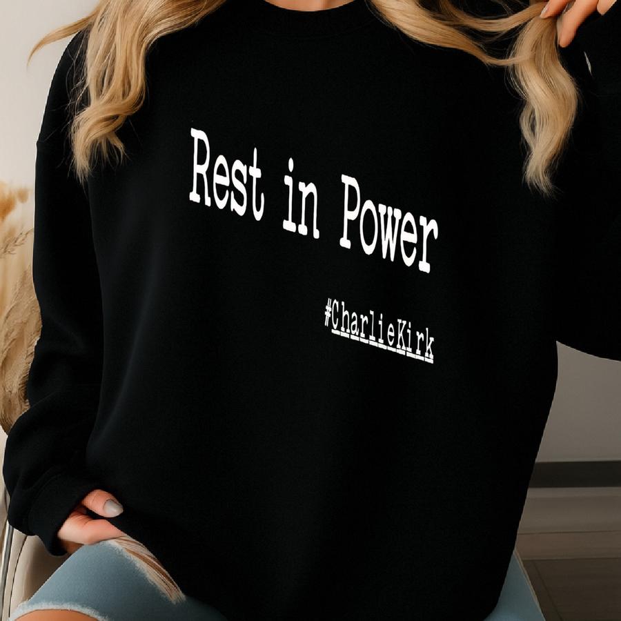 Rest In Power Shirt: Memorial Activist Apparel, Activist Attack Tee Sweatshirt