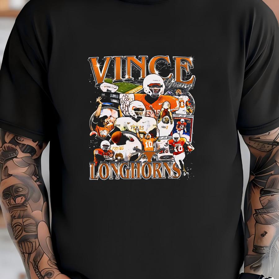 Classic 2000s Vince Vy Champs College Tee T-shirt
