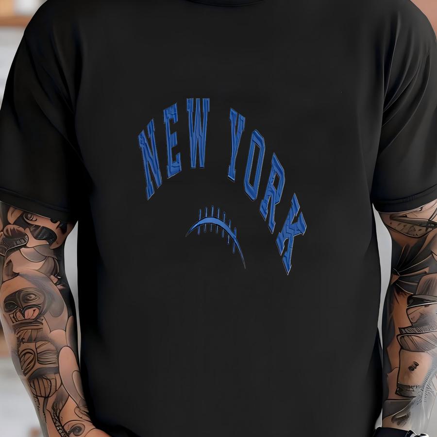 New York Football Quarter Zip Sweatshirt: Cozy Team Spirit T-shirt