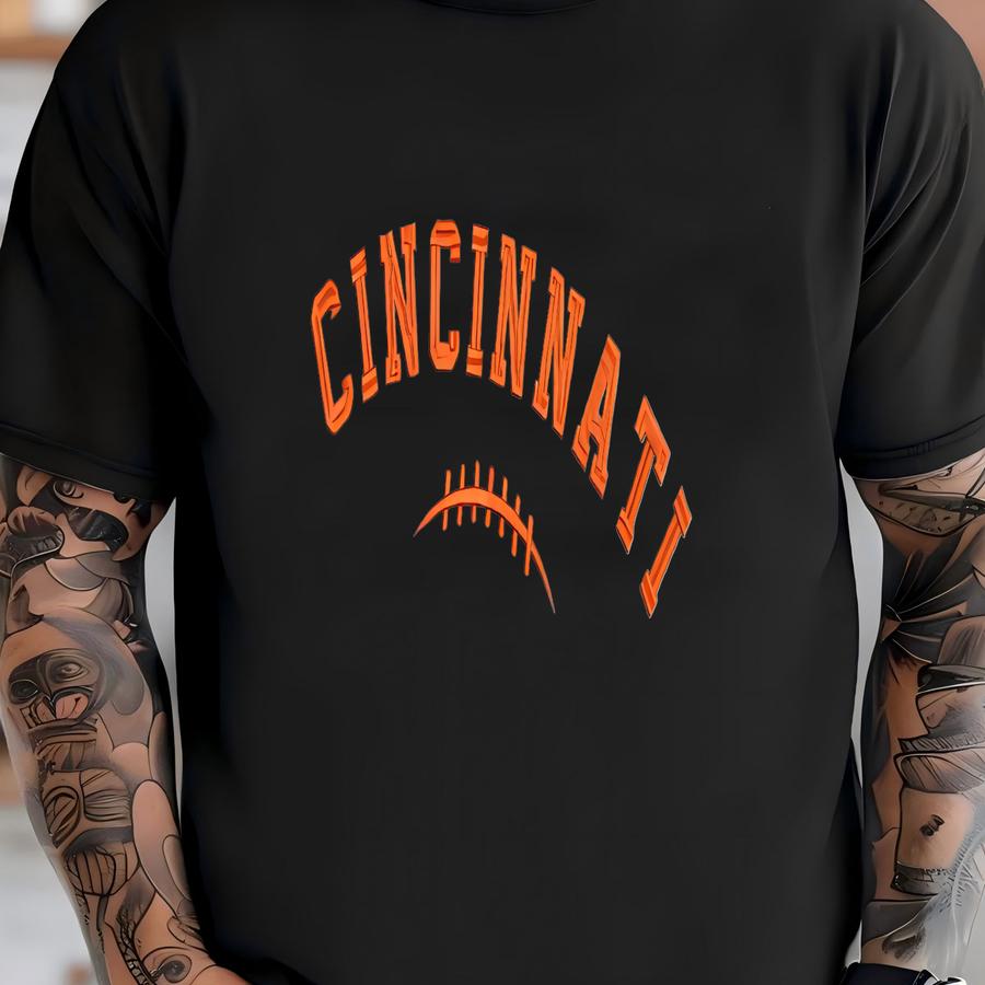 Cincinnati Football Quarter-zip Sweatshirt: Cozy Game Day Pullover T-shirt
