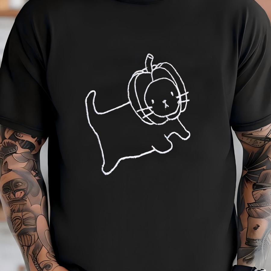 Cat Shirt,  Pumpkin Shirt, Pumpkin Cat, Fall Shirt T-shirt