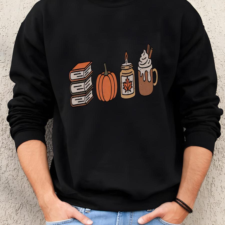 Cozy Season Sweatshirt, Books Lover Gift, Bookish Fall Sweatshirt, Autumn Pumpkin Coffee Sweatshirt, Coffee Lover Gift, Reading Sweatshirt Sweatshirt Cozy Season Sweatshirt, Books Lover Gift, Bookish Fall Sweatshirt, Autumn Pumpkin Coffee Sweatshirt, Coffee Lover Gift, Reading Sweatshirt Sweatshirt