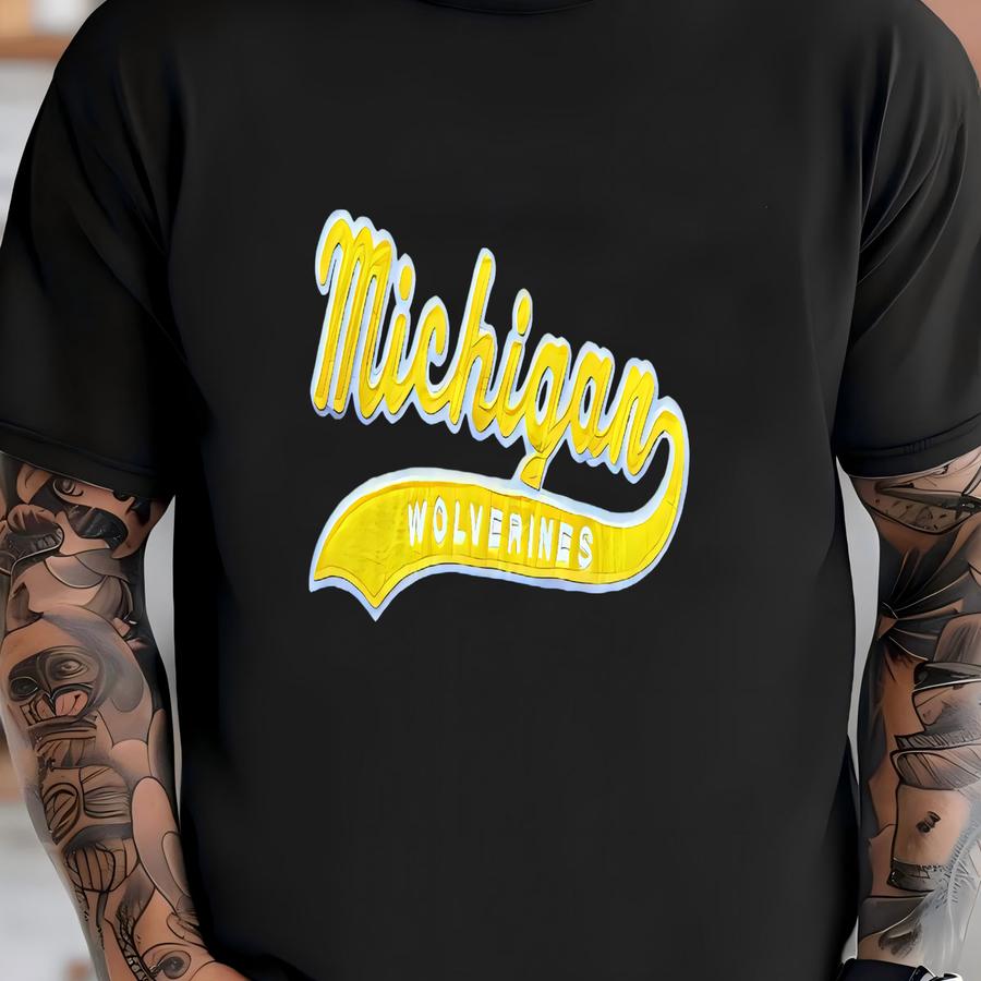 Vintage 90’s Very Rare Michigan Wolverines University Starter Tailsweep Crewneck Sweatshirt Xl T-shirt