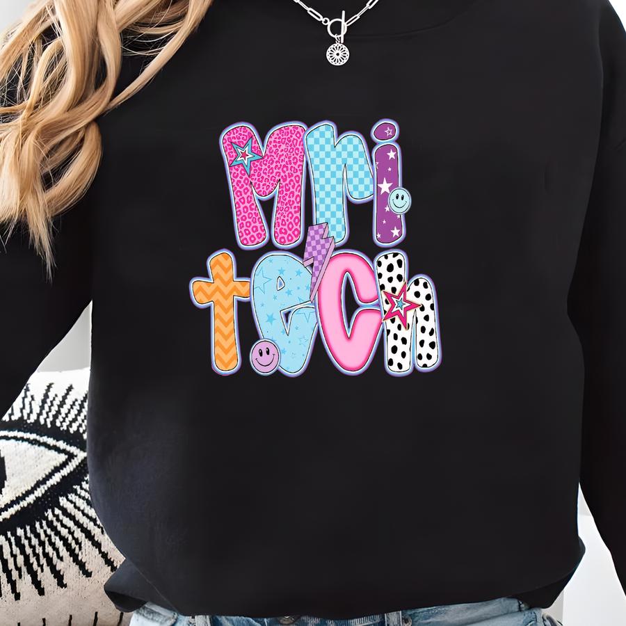Mri Tech Sweatshirt, Rad Tech Gifts, Mri Tech Sweater, Mri Technologist Crewneck Sweatshirt