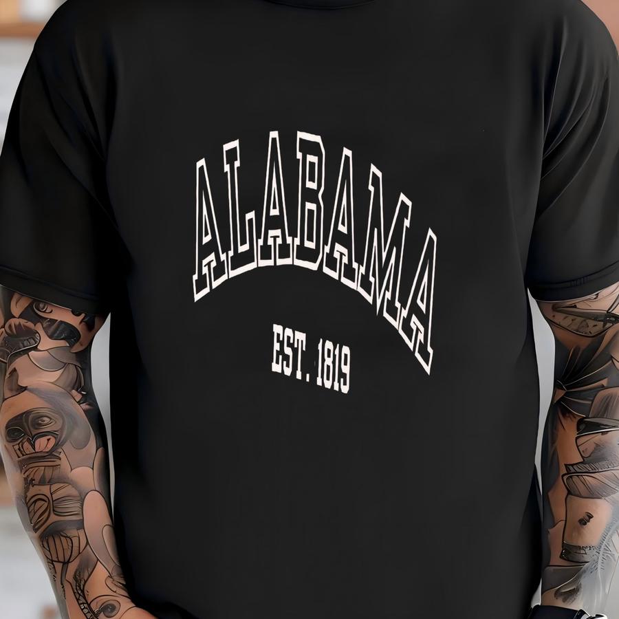 ® Shirt, Established 1819 Hoodie, Southern State Pride Tee, University Shirt, Gift Idea, State Souvenir Shirt T-shirt