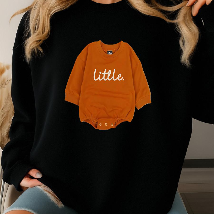Big Middle Little Sibling Sweatshirt, Siblings Matching Shirts , Cute Sibling Announcement Design, Cousin Sweatshirt Sweatshirt