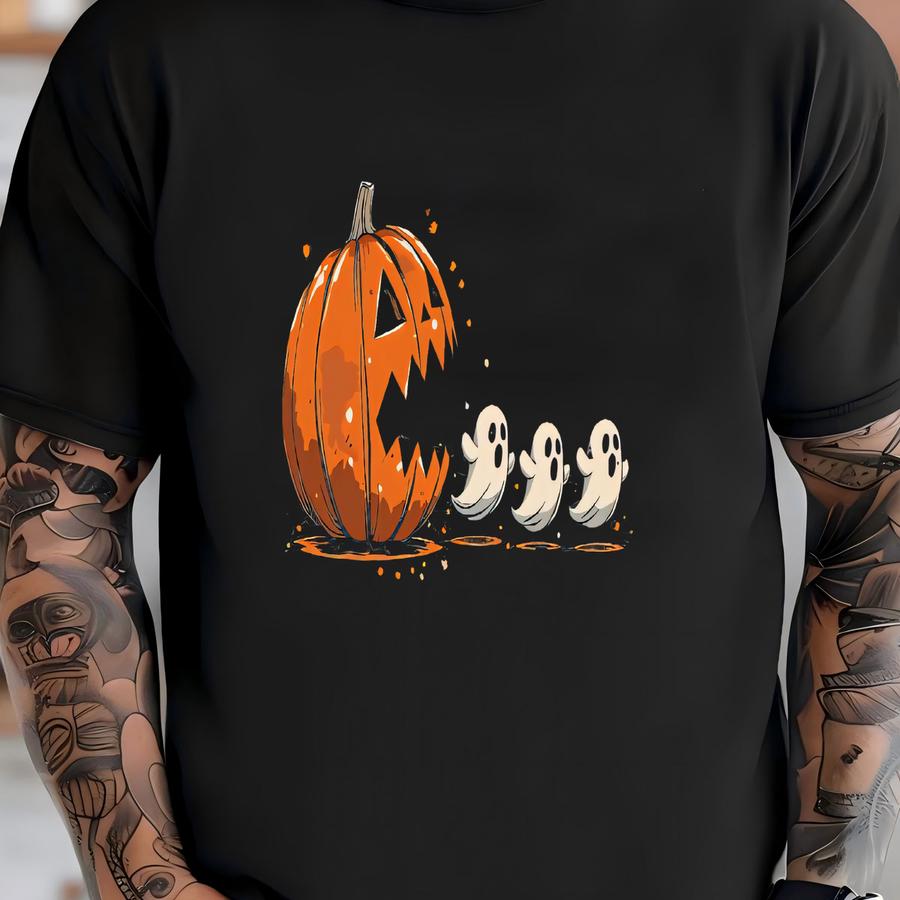 ® Shirt, Halloween Party Tee, Spooky Season Shirt, Pumpkin Season, Halloween Pumpkin, Halloween Ghost Tee, Ghost Lover Gift T-shirt
