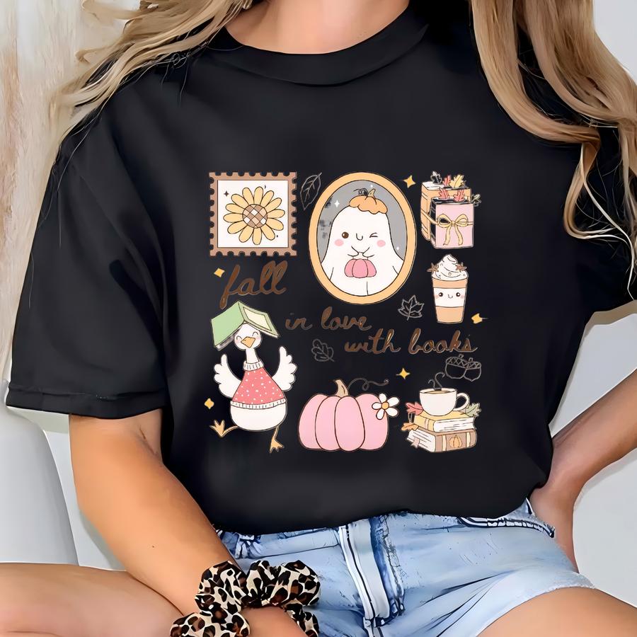 Fall Librariancore Reading Teacher Sweatshirt Science Of Reading Shirt Phonics Shirt Literacy Sweatshirt Silly Goose Sweatshirt T-shirt