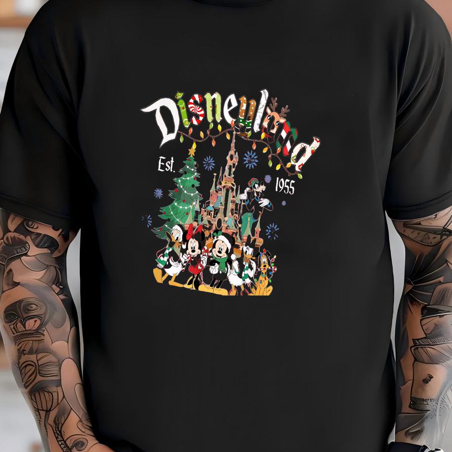 Christmas Tee, ’s Very Merry Christmas Party Shirt,  Friends Christmas Sweatshirt, Land Xmas Family Holiday Shirt T-shirt