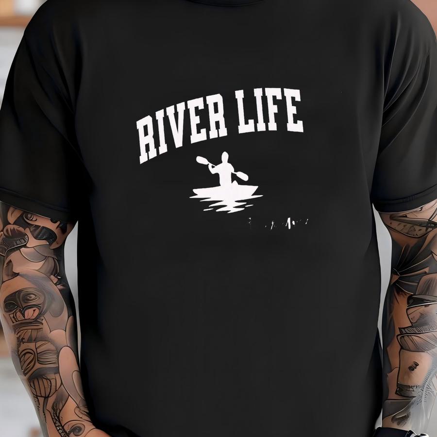 Green River Narrows Kayaking Shirt - Whitewater Tee T-shirt
