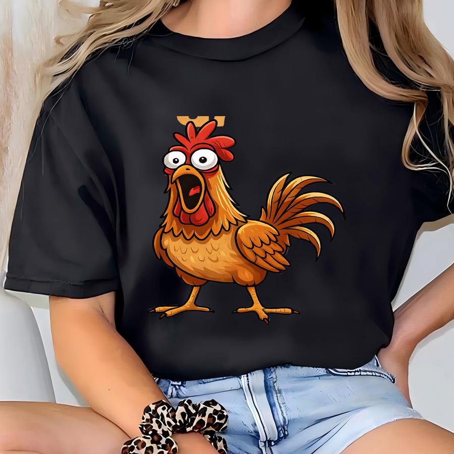 F-caw-f Shirt, Funny Sassy Raven Rooster Shirt, Gothic Bird Art T Shirt, Funny Crow Shirt, Black Crow Moonlit Raven Shirt, Sassy Raven Gift T-shirt