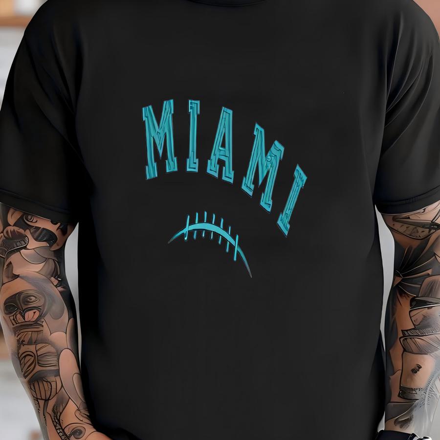 Miami Football Quarter-zip Sweatshirt: Cozy Game Day Pullover T-shirt