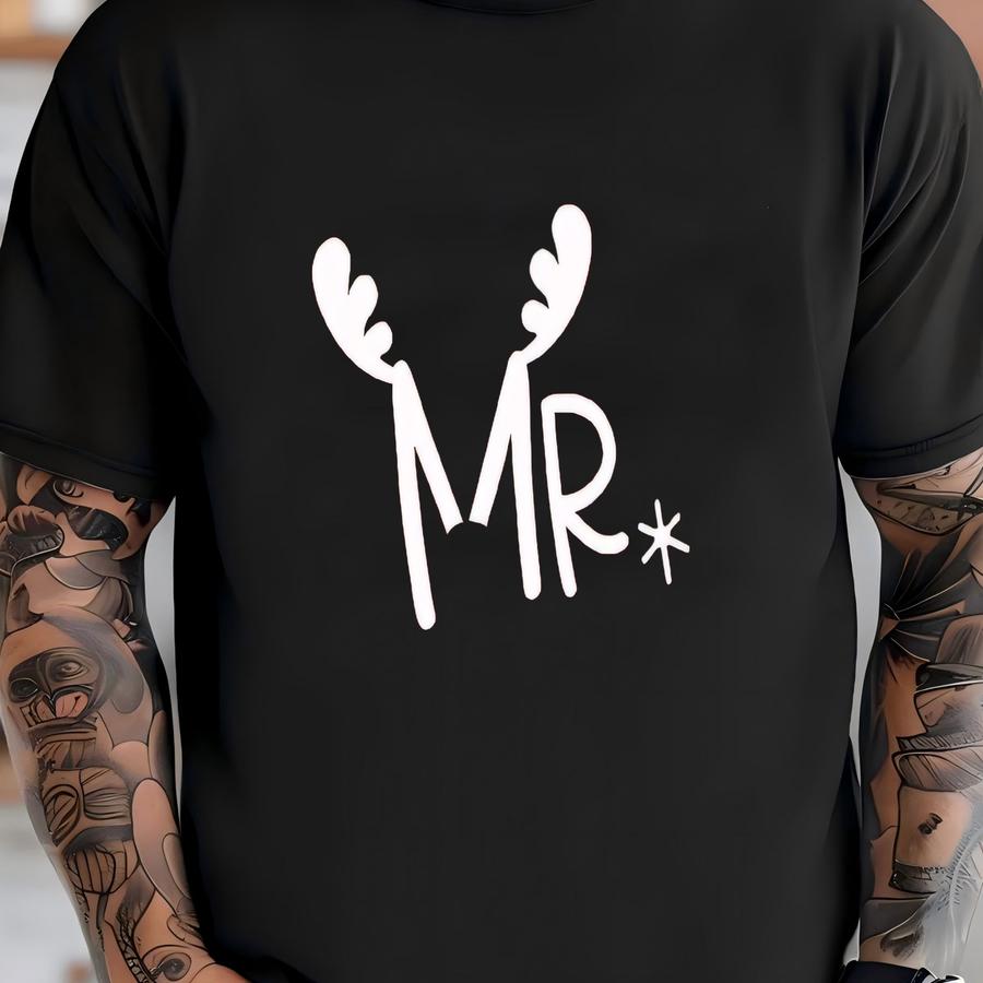 Christmas Family Shirt: Matching Family Xmas Tee, Reindeer Gift T-shirt