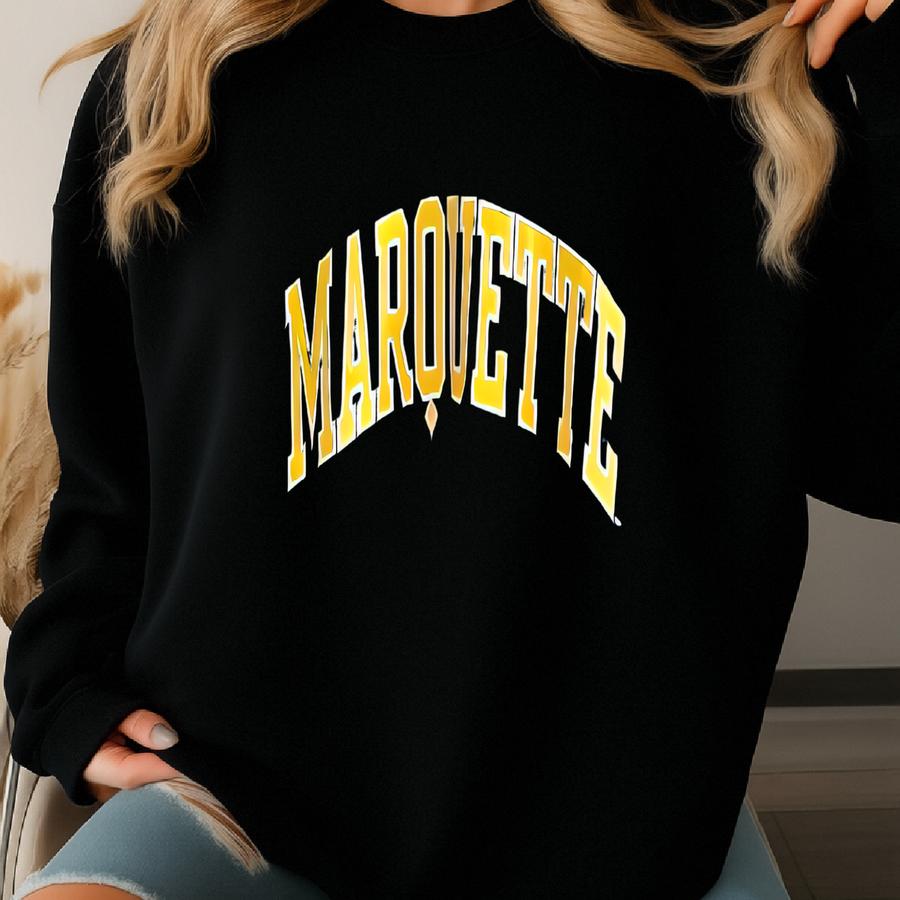 Vintage Marquette Golden Eagles Pullover Windbreaker - Marquette University - Ncaa - - Y Logo - Blue Color - Men’s L Sweatshirt