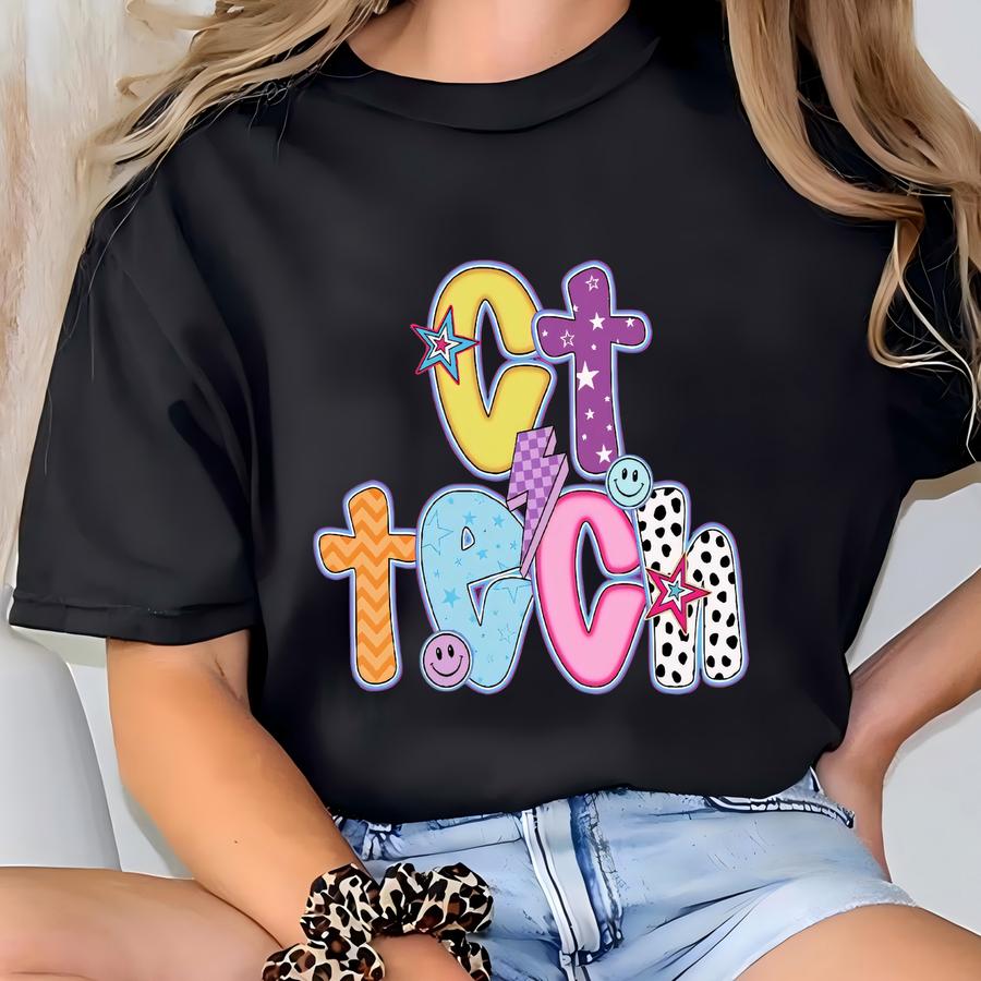 Ct Tech Sweatshirt, Ct Tech Gift, Ct Tech Sweater, Radiology Ct Tech Crewneck, Mri Ct Tech Shirt T-shirt