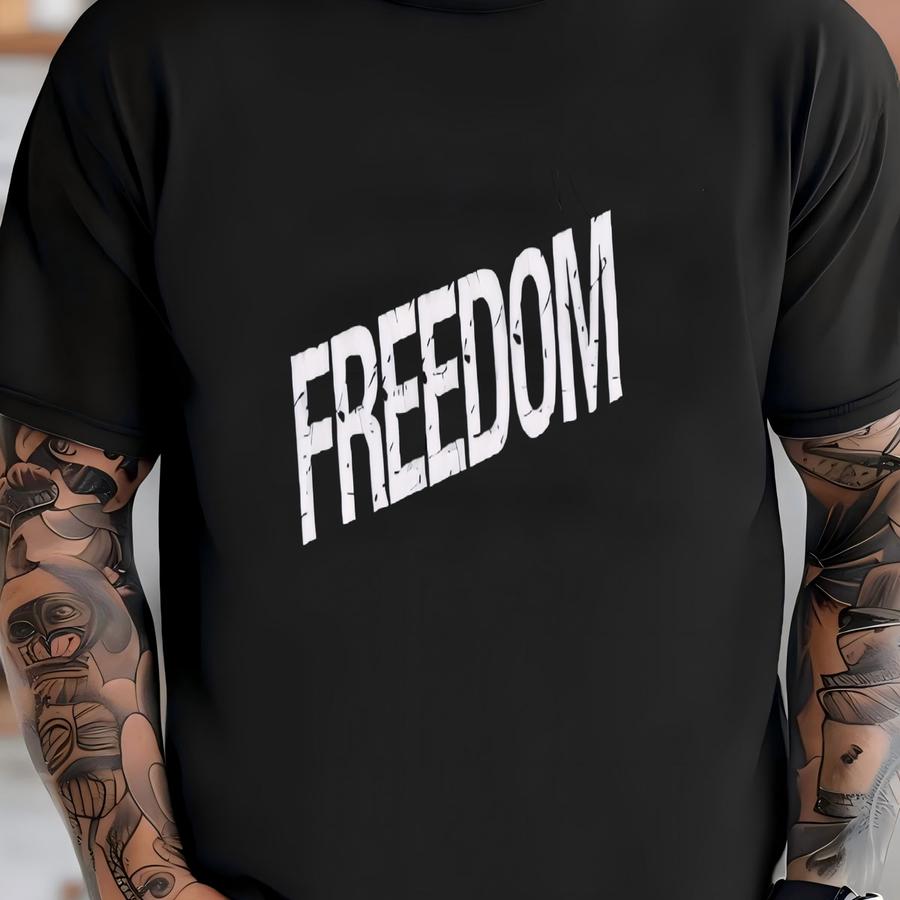 Freedom Hoodie: Garment-dyed Ring-spun Cotton T-shirt