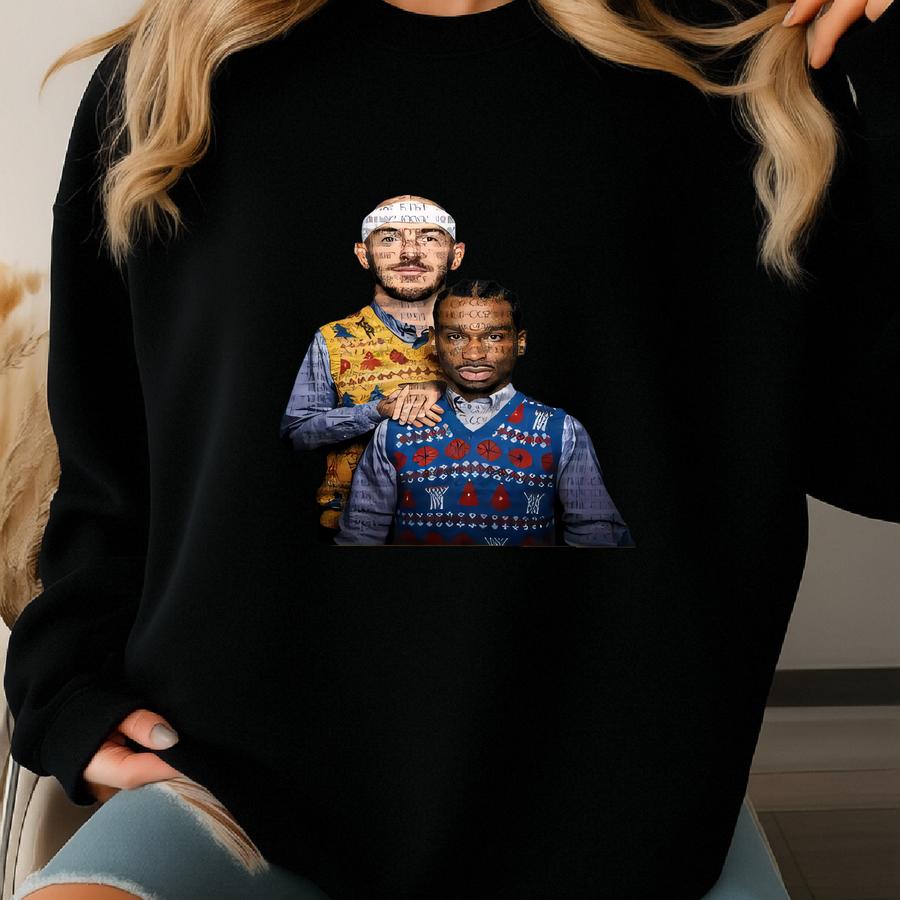 Shai Gilgeous-alexander Alex Caruso Basketball T-shirt, Step Brothers Basketball Shirt, Funny Ugly Christmas Sweater Shirt, Okc Basketball Sweatshirt