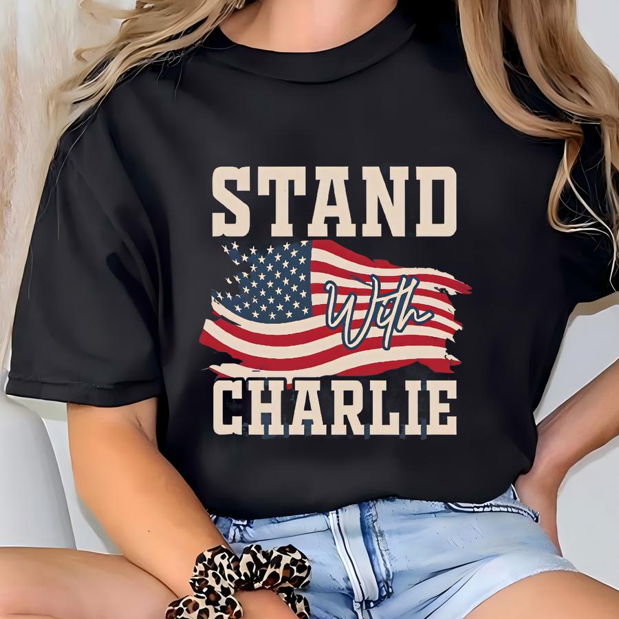 Comfort Shirt – Turning Point Usa Shirt, Political Statement Tee, Patriotic Protest Top, We Are All  T-shirt