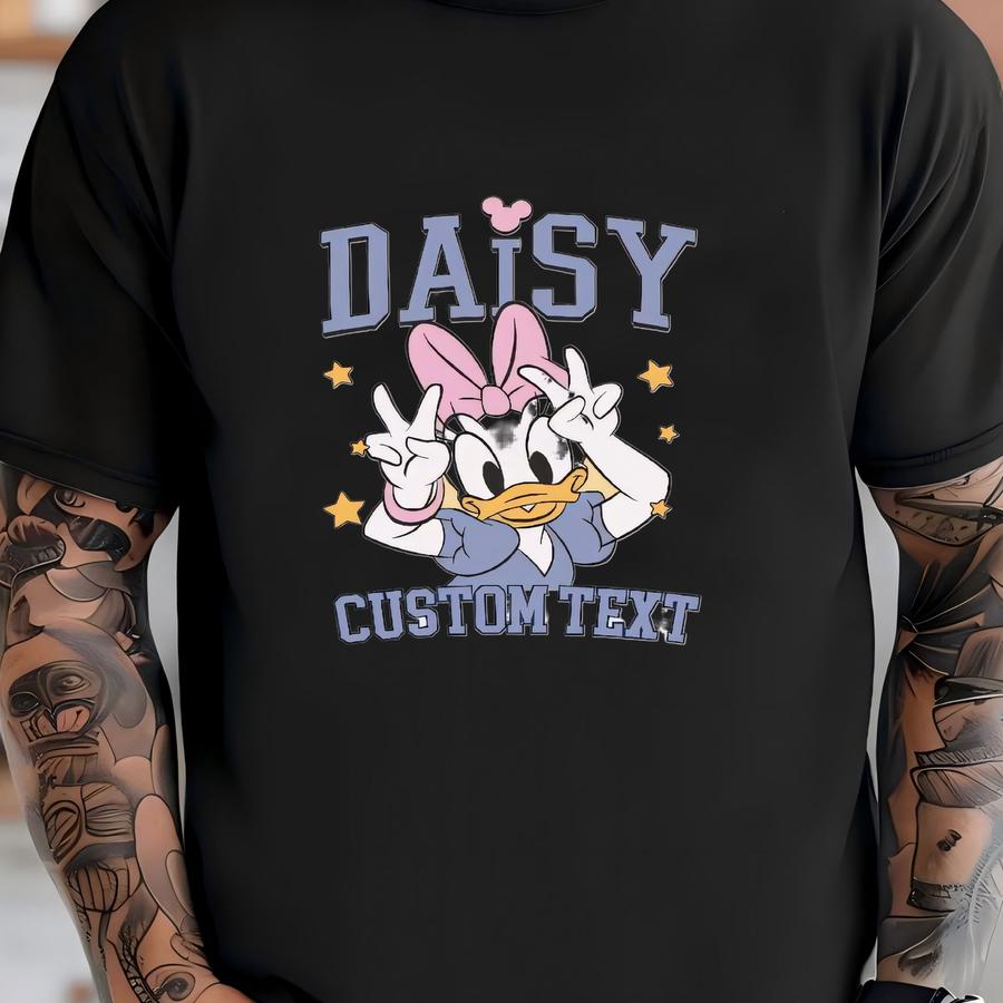 Classic Daisy Duck Toddler Shirt,retro Girl Toddler Hoodie, Land Girls Trip Matching, Magic Kingdom Park Walt World Tee T-shirt