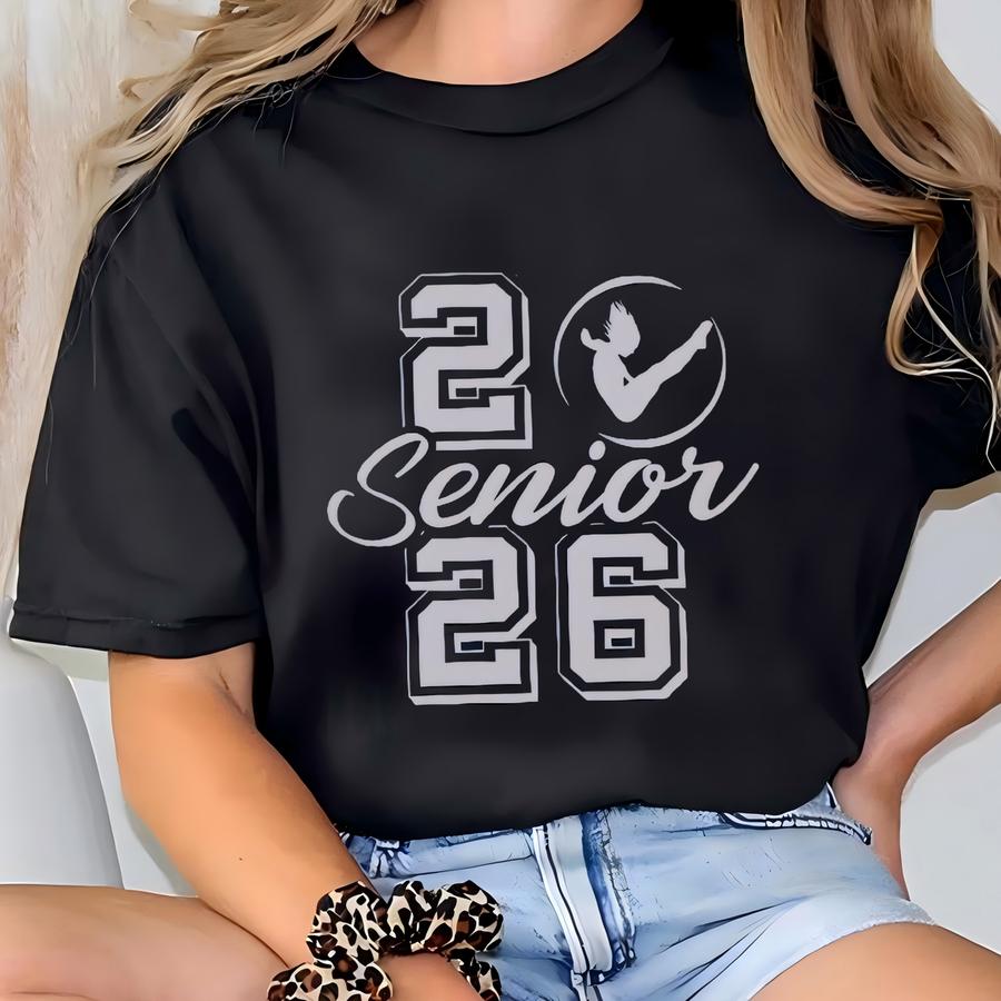 Senior Diving Team Hoodie Custom Diving Senior Sweatshirt Class Of 2026 Personalized Name Dive Team Senior Night Gift Unisex Dive Team Shirt T-shirt
