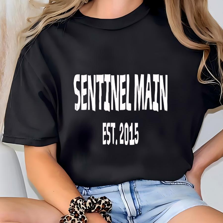 Custom Sentinel Main Hoodie – Personalized Gamer Est. [your Year] – Valorant Gamer Gift Hoodie T-shirt