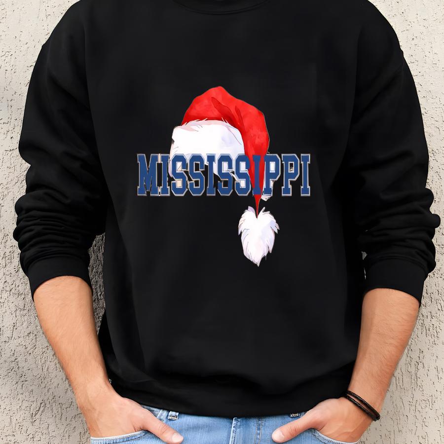 Mississippi Favorite Christmas Shirt, Christmas State Shirt, Mississippi Santa Hat For Christmas, Home State Shirt, Santas Favorite Shirt Sweatshirt Mississippi Favorite Christmas Shirt, Christmas State Shirt, Mississippi Santa Hat For Christmas, Home State Shirt, Santas Favorite Shirt Sweatshirt