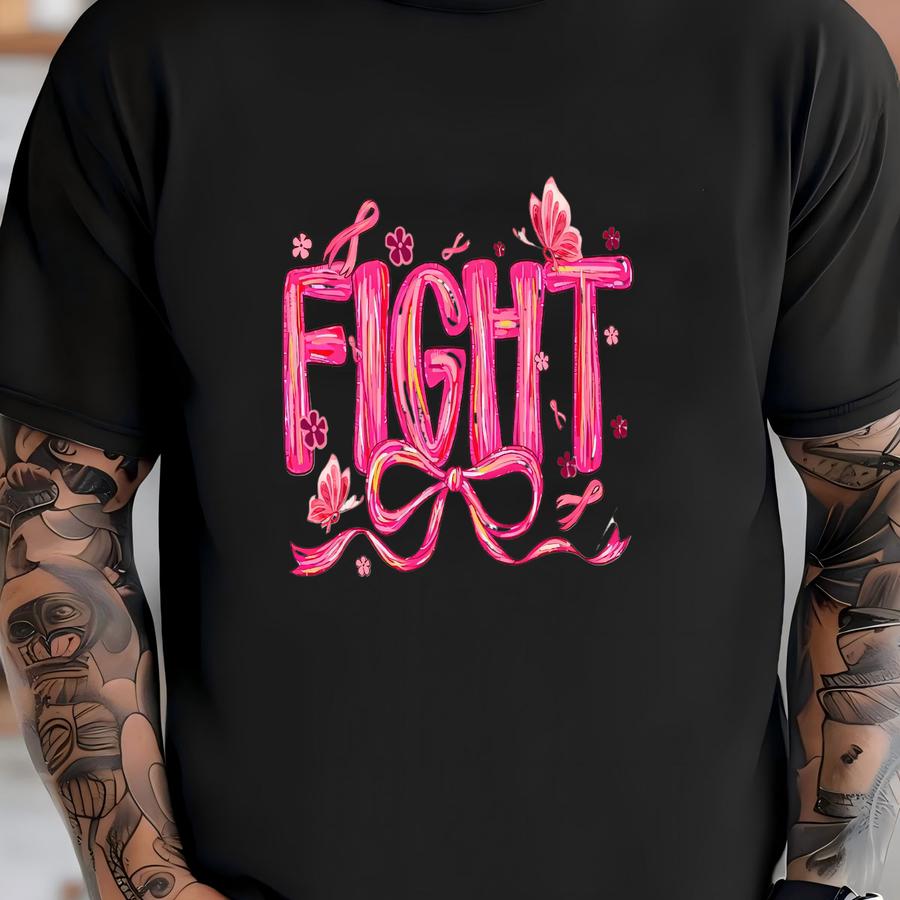 Breast Cancer Awareness Halloween Ghost Hoodie: Fight Cancer T-shirt