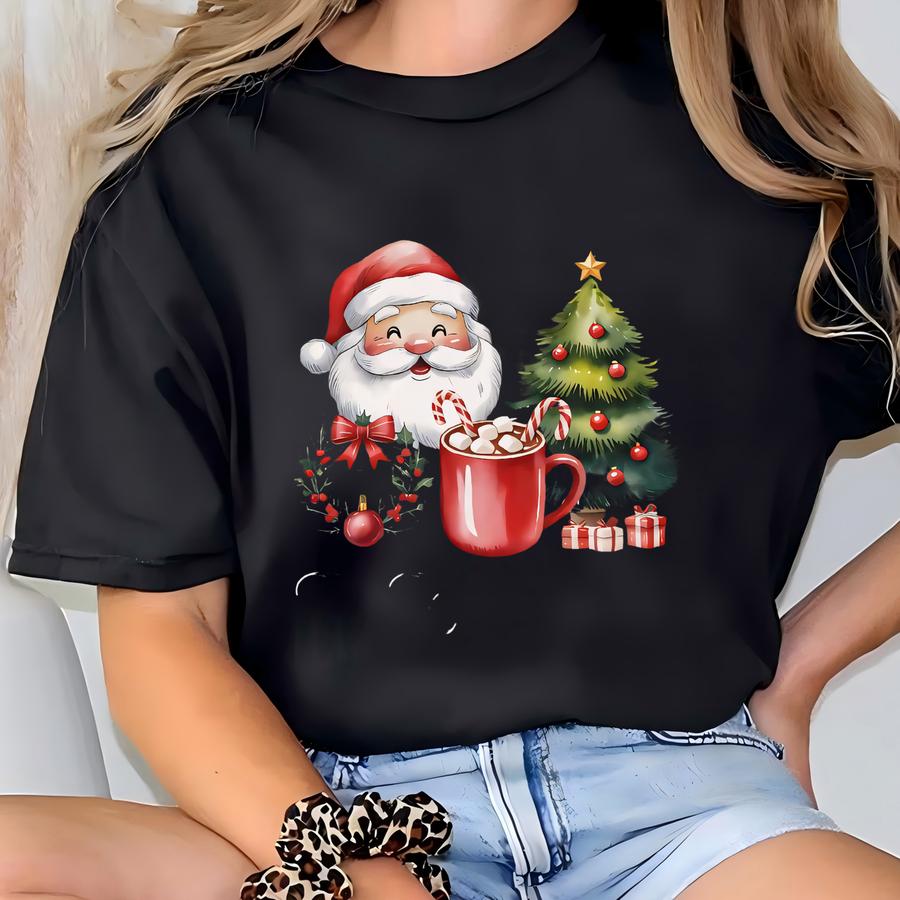 Tis The Season Christmas Sweatshirt, Merry Christmas Shirt, Santa Shirt, Family Christmas Shirt, Cute Christmas Sweatshirt, Christmas Tree T-shirt