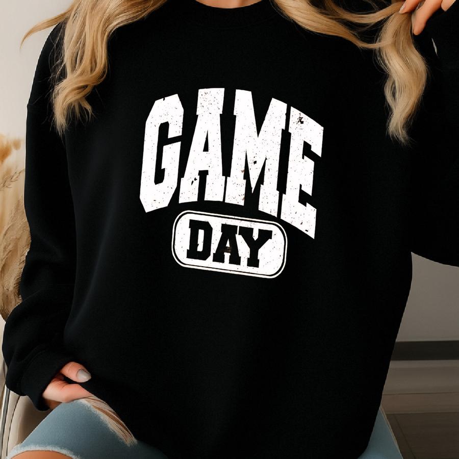 Retro Football Season Shirt, Vintage Game Day T-shirt, Popular Family Matching Game Day Football Shirt, Tsf210 Sweatshirt