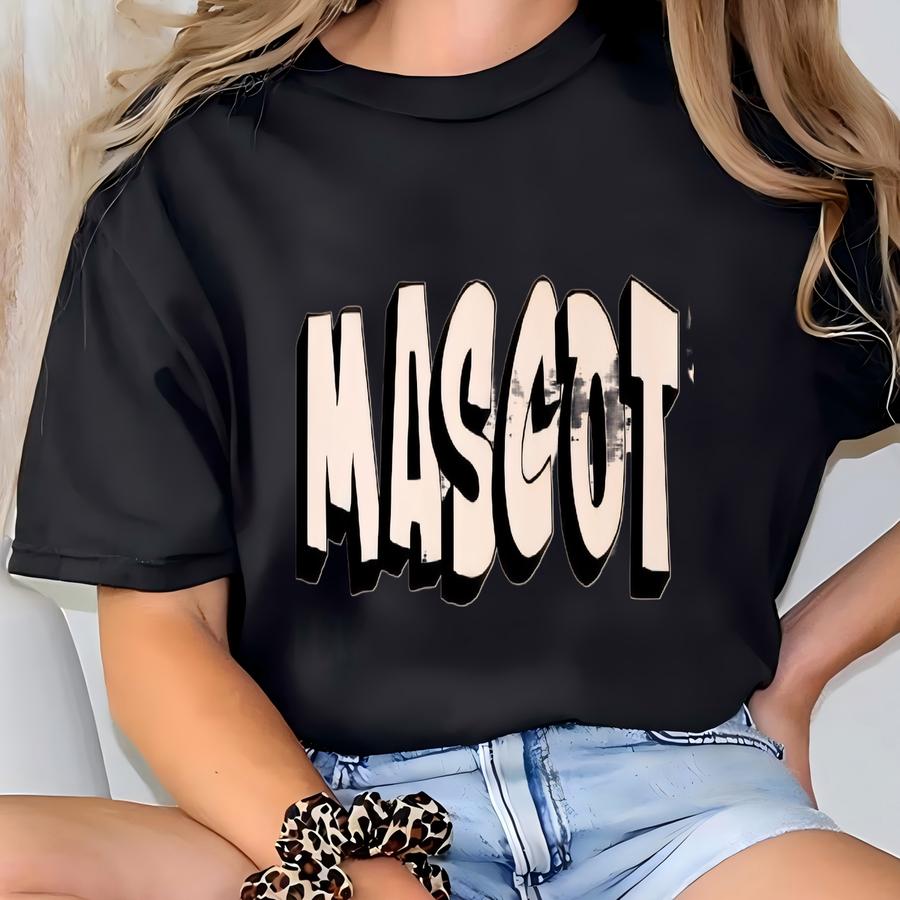 Custom School Football Mascot Shirt, Personalized College Football Tshirt, Team Mascot Name Tee, Mascot Football Season Shirt T-shirt